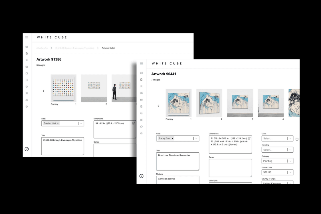 White Cube website